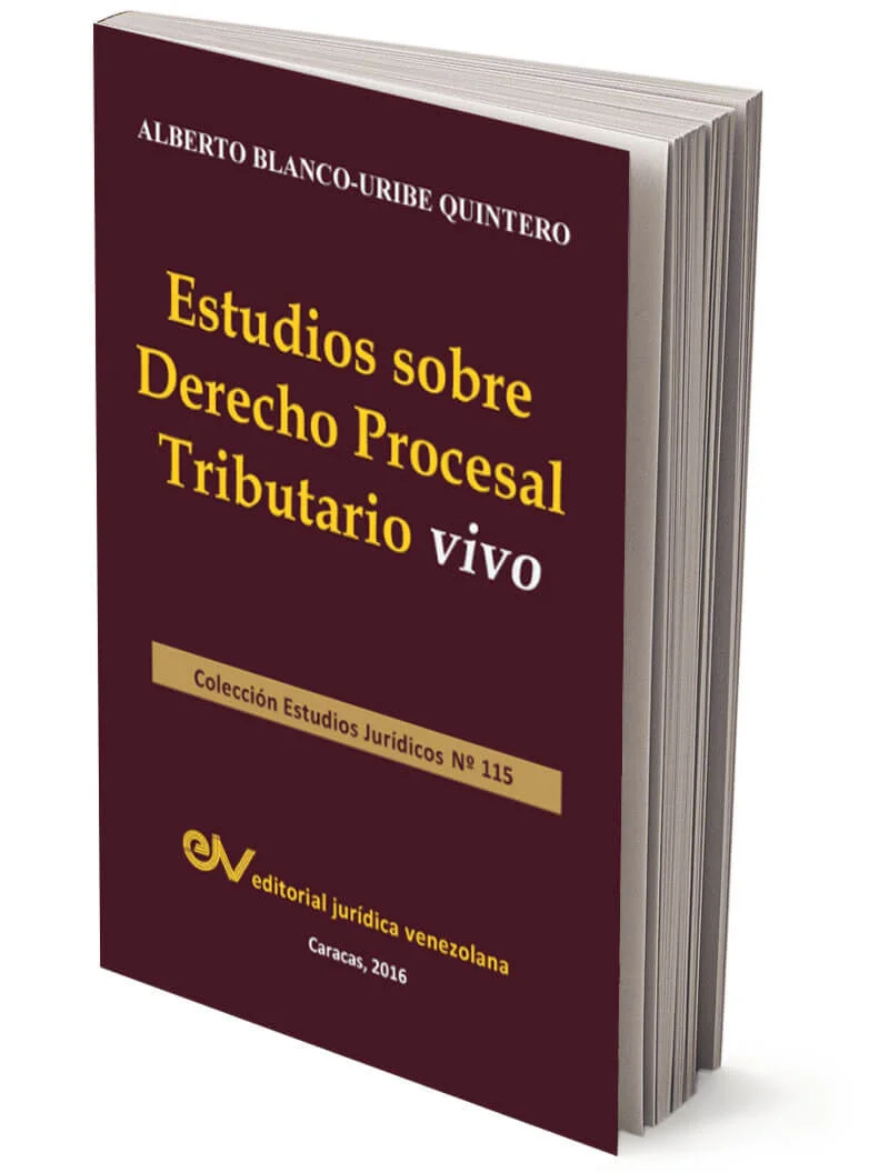 800 x 1056 Estudios sobre derecho procesal tributario vivo Libro elmotivosoyyo por Vanessa Martín
