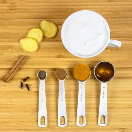 leche dorada ingredientes